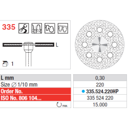 Diamantový disk 335