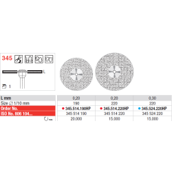 Diamantový disk 345